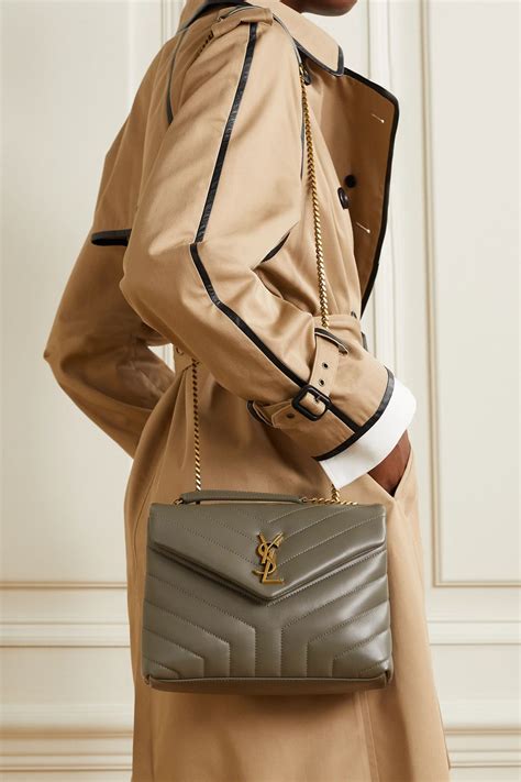 ysl pebbled loulou|LOULOU SMALL IN QUILTED SUEDE .